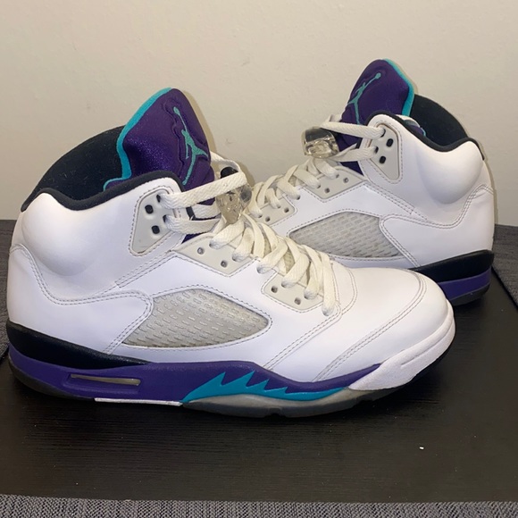 Jordan 5 Retro ‘Grape’ 2013 Size 8.5 Men’s - Picture 1 of 6